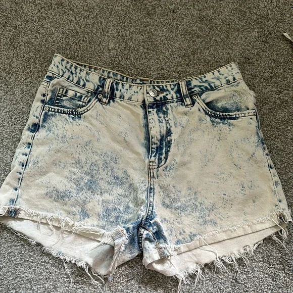Bluenotes Shorts Blue Notes Acid Was Jean Shorts Women Size 29